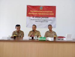 PENINGKATAN KAPASITAS APARATUR PEMERINTAH DESA DAN SOSIALISASI PENERAPAN PERATURAN BUPATI KUDUS NO 12 TAHUN 2022 TENTANG PELAKSANAAN ABSENSI ELEKTRONIK OLEH SEMUA PERANGKAT DESA DI DESA JAPAN KECAMATAN DAWE KABUPATEN KUDUS