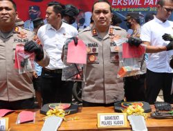 Polres Kudus Berhasil Ungkap 4 Kasus Tindak Pidana Pencurian