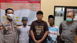 Polsek Mejobo Tangkap Tiga Remaja Pencuri Burung Viral di Medsos